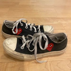 Comme des Garçons converse low tops